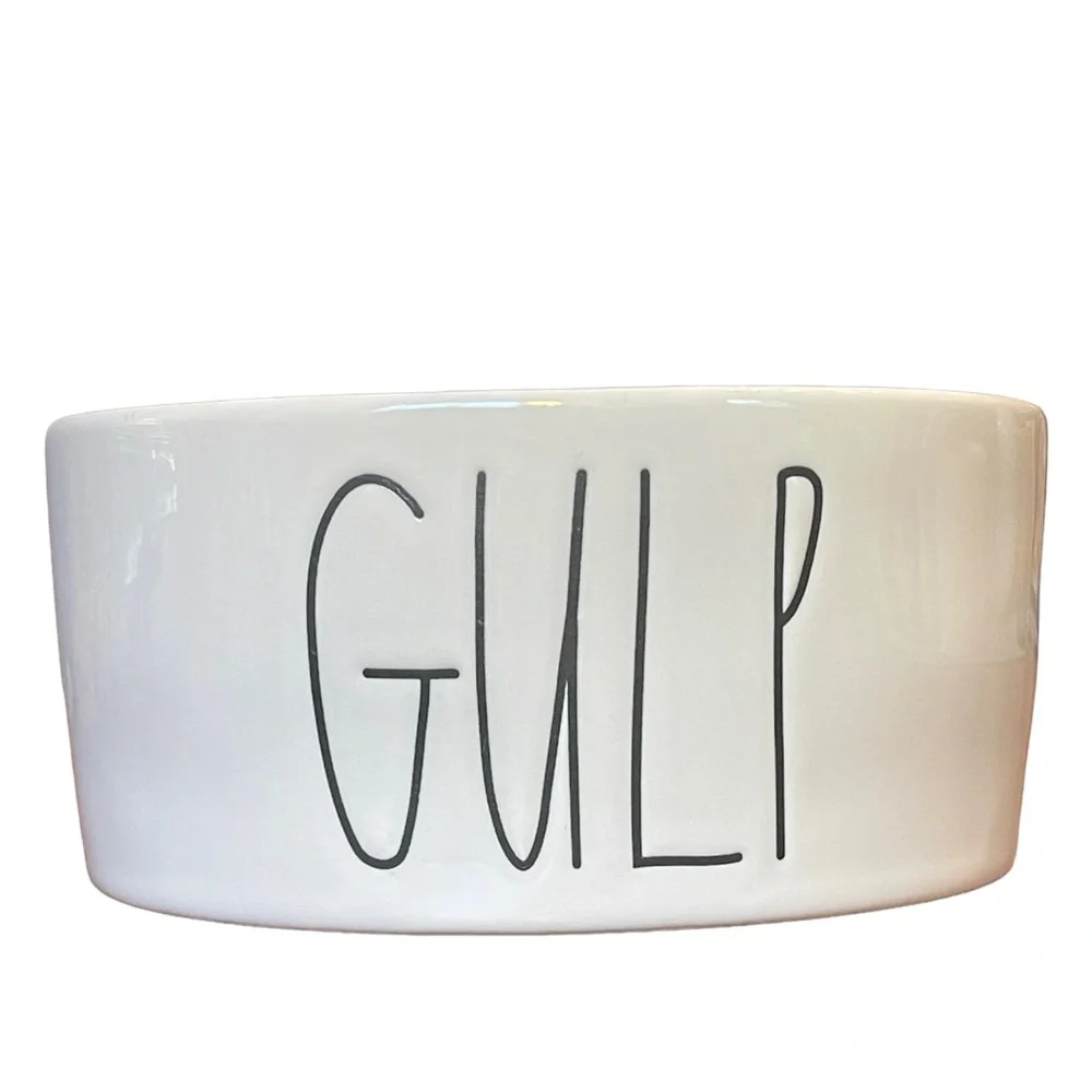 Rae Dunn GULP Pet Bowl